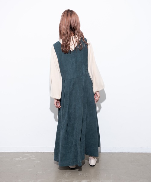 MERLOT(メルロー)の「サロペットスカート(ジャンパースカート・レディース・ブラック・FREE)」の13枚目の写真