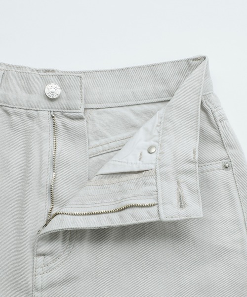 X-girl(エックスガール)の「BASIC HIGH-WAISTED SHORT PANTS(その他パンツ・レディース・ブラック/ライトインディゴブルー/ライトグレー・XS/S/M)」の19枚目の写真