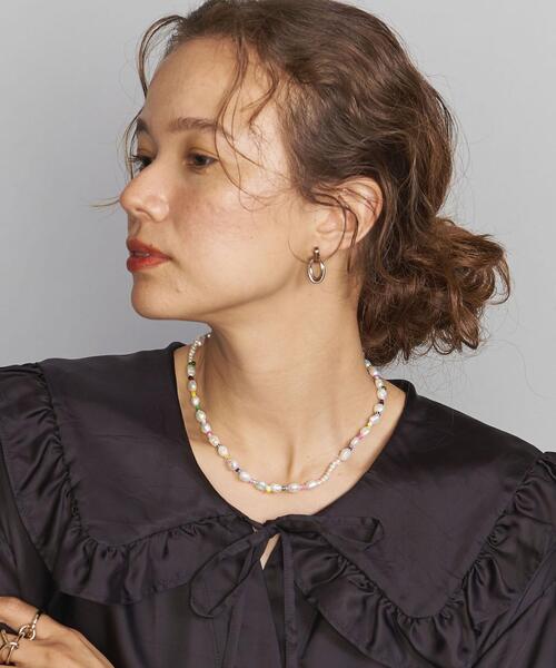BEAUTY&YOUTH UNITED ARROWS（ビューティーアンドユースユナイテッドアローズ）の「BY 淡水パール×マルチカラービーズ ネックレス M ∴ ◆（ネックレス・レディース・その他1・FREE）」の7枚目の写真