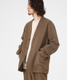 marka | marka / マーカ：LAPELLESS JACKETⅡ - soft moleskin -：M21C-07SH01C[COR](ノーカラージャケット)