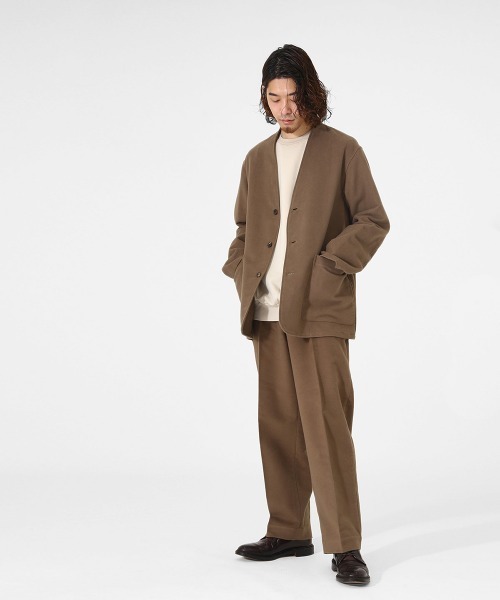 marka（マーカ）の「marka / マーカ：LAPELLESS JACKETⅡ - soft