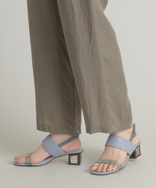 ODETTE E ODILE（オデットエオディール）の「OFC PVCコンビ サンダル45（サンダル・レディース・ライトブルー/ブラック/ライトグレー/オフホワイト・37/36/35）」の15枚目の写真