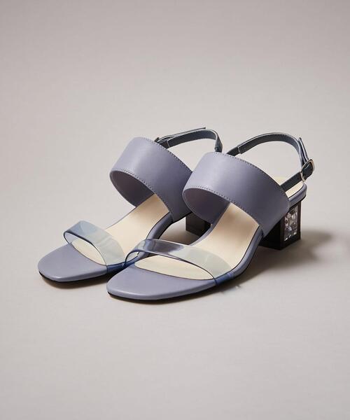 ODETTE E ODILE（オデットエオディール）の「OFC PVCコンビ サンダル45（サンダル・レディース・ライトブルー/ブラック/ライトグレー/オフホワイト・37/36/35）」の10枚目の写真