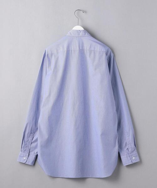 UNITED ARROWS（ユナイテッドアローズ）の「＜UNITED ARROWS ＞ ピンストライプ ショートボタンダウン（シャツ/ブラウス・メンズ・コバルトブルー・SMALL/MEDIUM/LARGE/X-LARGE）」の9枚目の写真