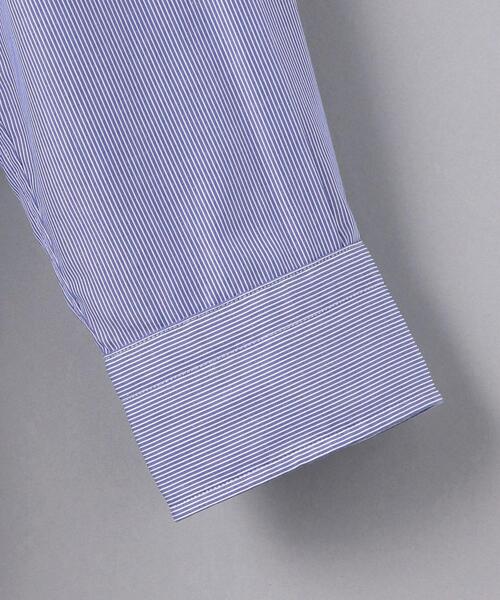 UNITED ARROWS（ユナイテッドアローズ）の「＜UNITED ARROWS ＞ ピンストライプ ショートボタンダウン（シャツ/ブラウス・メンズ・コバルトブルー・SMALL/MEDIUM/LARGE/X-LARGE）」の11枚目の写真