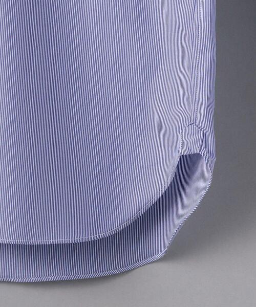 UNITED ARROWS（ユナイテッドアローズ）の「＜UNITED ARROWS ＞ ピンストライプ ショートボタンダウン（シャツ/ブラウス・メンズ・コバルトブルー・SMALL/MEDIUM/LARGE/X-LARGE）」の12枚目の写真