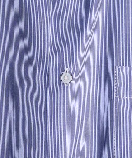 UNITED ARROWS（ユナイテッドアローズ）の「＜UNITED ARROWS ＞ ピンストライプ ショートボタンダウン（シャツ/ブラウス・メンズ・コバルトブルー・SMALL/MEDIUM/LARGE/X-LARGE）」の14枚目の写真