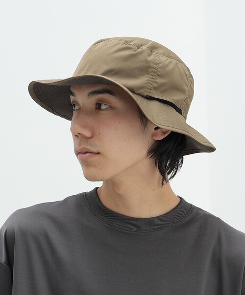 BEAMS HEART（ビームスハート）の「【ユニセックス】撥水 アドベンチャーハット（UVカット）（ハット・メンズ・ベージュ/ブラック系その他4/インディゴブルー/オリーブ・ONE SIZE）」の13枚目の写真