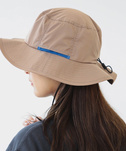 BEAMS HEART（ビームスハート）の「【ユニセックス】撥水 アドベンチャーハット（UVカット）（ハット・メンズ・ベージュ/ブラック系その他4/インディゴブルー/オリーブ・ONE SIZE）」の9枚目の写真