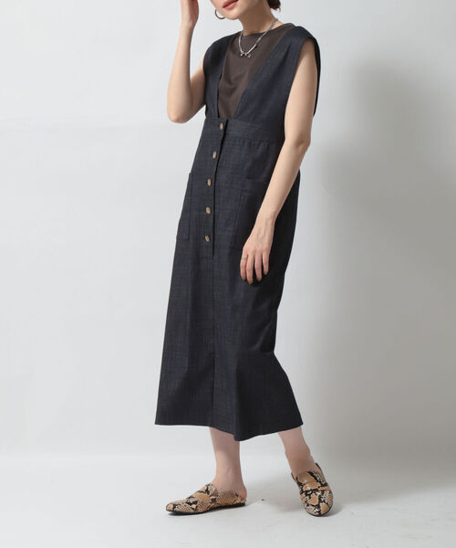 セール スラブデニムジャンスカ ワンピース Nolley S ノーリーズ のファッション通販 Zozotown