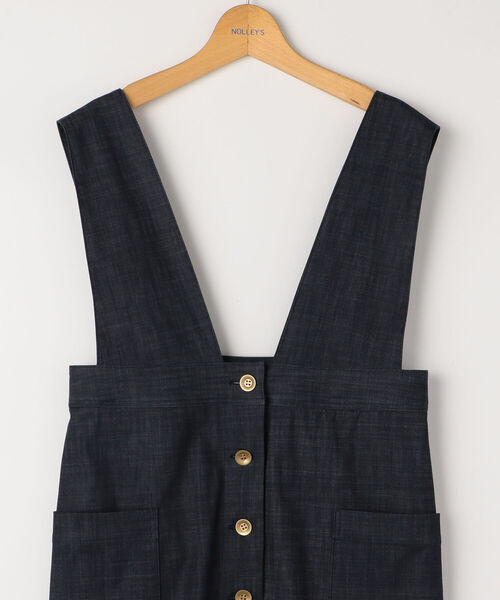 NOLLEY’S（ノーリーズ）の「スラブデニムジャンスカ（ワンピース・レディース・インディゴブルー・38/36）」の11枚目の写真