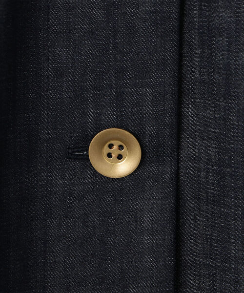 NOLLEY’S（ノーリーズ）の「スラブデニムジャンスカ（ワンピース・レディース・インディゴブルー・38/36）」の15枚目の写真