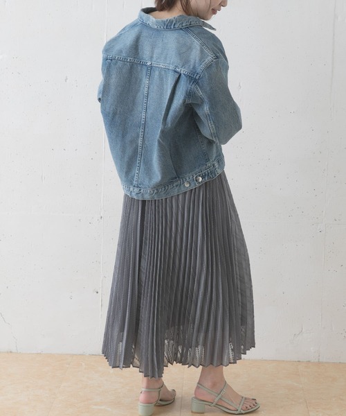 URBAN RESEARCH ROSSO WOMEN(アーバンリサーチ ロッソ)の「TANAKA NEW CLASSIC JEAN JACKET(デニムジャケット・レディース・ブルー・SMALL)」の6枚目の写真