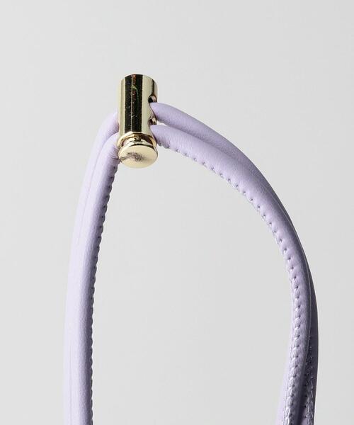 closet story（クローゼットストーリー）の「＜closet story＞フェイクレザー 2pocket スマートフォンショルダー（ショルダーバッグ・レディース・ブラック/シルバー/ライラック・FREE）」の5枚目の写真