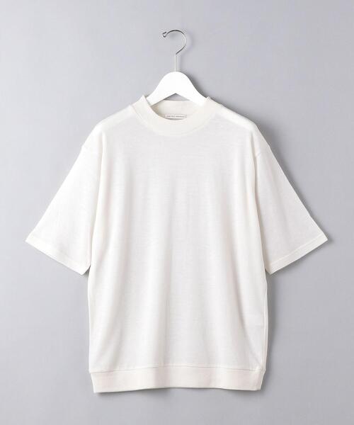 UNITED ARROWS（ユナイテッドアローズ）の「＜UNITED ARROWS＞ ウール ニット Tシャツ（ニット/セーター・メンズ・ライトブルー/ブラック/オフホワイト/ライム・SMALL/MEDIUM/LARGE/X-LARGE）」の14枚目の写真