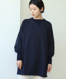 note et silence  | 甘撚り裏毛　ロングスウェット(スウェット)