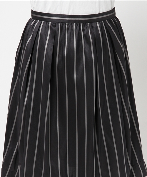 SHIPS for women（シップスフォーウィメン）の「★★ダブルフェイス タフタスカート（スカート・レディース・ブラック/ベージュ/ネイビー・38/36）」の16枚目の写真