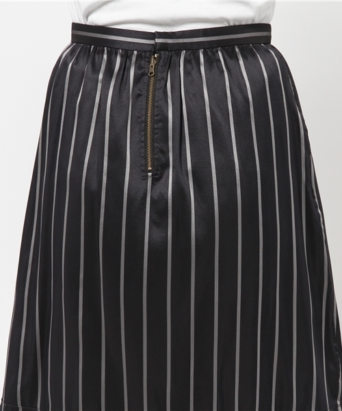 SHIPS for women（シップスフォーウィメン）の「★★ダブルフェイス タフタスカート（スカート・レディース・ブラック/ベージュ/ネイビー・38/36）」の17枚目の写真