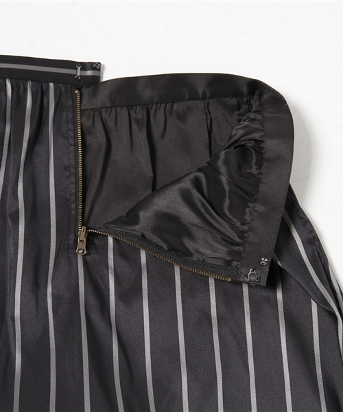 SHIPS for women（シップスフォーウィメン）の「★★ダブルフェイス タフタスカート（スカート・レディース・ブラック/ベージュ/ネイビー・38/36）」の7枚目の写真