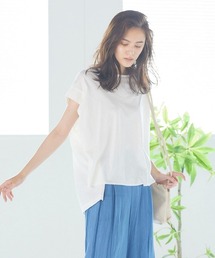 LIPSTAR | シルケットライクチュニックTシャツ(Tシャツ/カットソー)