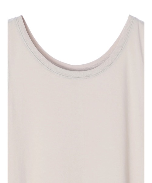 AMERICAN HOLIC(アメリカンホリック)の「ラウンドゆるノースリーブカットプルオーバー(タンクトップ・レディース・チャコールグレー/ライトグレー・M/L)」の22枚目の写真