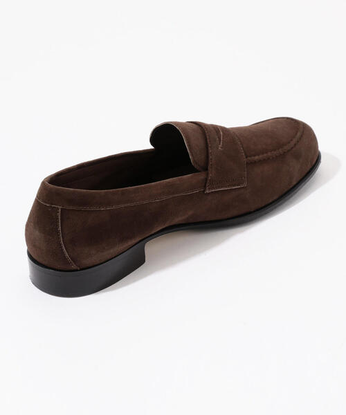 TOMORROWLAND （トゥモローランド）の「【別注】CASANOVA×TOMORROWLAND スエードコインローファー（ローファー・メンズ・ブラック/ベージュ/ブラウン・6/8/7/9）」の9枚目の写真