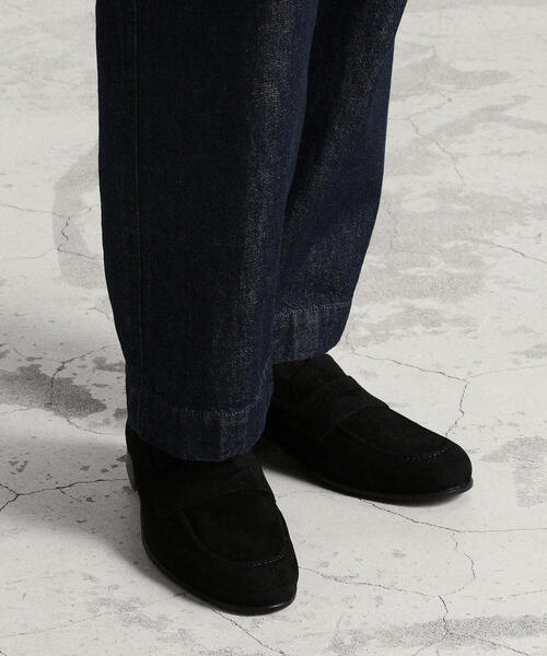 TOMORROWLAND （トゥモローランド）の「【別注】CASANOVA×TOMORROWLAND スエードコインローファー（ローファー・メンズ・ブラック/ベージュ/ブラウン・6/8/7/9）」の14枚目の写真