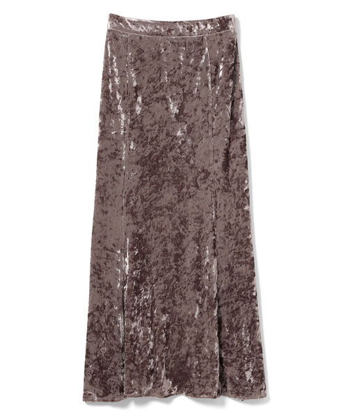 BeAMS DOT（ビームスドット）の「【WEB限定】BeAMS DOT / クラッシュベロア マーメイドスカート（スカート・レディース・グレー系その他/ケリー/レッド系その他3・SMALL/MEDIUM）」の13枚目の写真