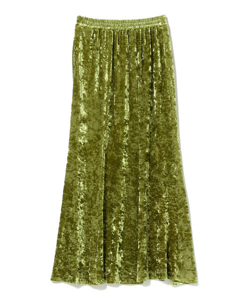 BeAMS DOT（ビームスドット）の「【WEB限定】BeAMS DOT / クラッシュベロア マーメイドスカート（スカート・レディース・グレー系その他/ケリー/レッド系その他3・SMALL/MEDIUM）」の17枚目の写真