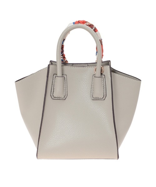 Edit Sheen（エディットシーン）の「スカーフ付きスクエアハンドバッグミニ（ハンドバッグ・レディース・キャメル/グレー/アイボリー/ブラック・FREE）」の7枚目の写真