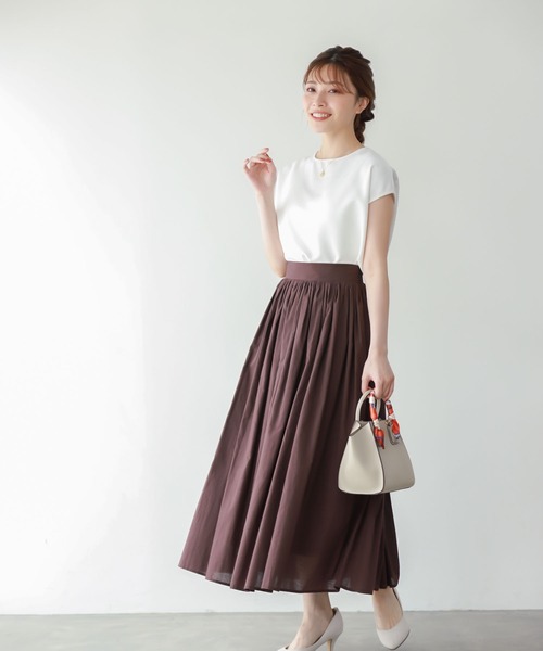 Edit Sheen（エディットシーン）の「スカーフ付きスクエアハンドバッグミニ（ハンドバッグ・レディース・キャメル/グレー/アイボリー/ブラック・FREE）」の17枚目の写真