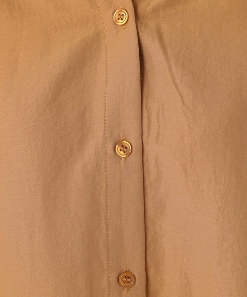 LEPSIM（レプシィム）の「【羽織りとしても活躍！】チュニックブラウス　954514（シャツ/ブラウス・レディース・グレー/キャメル/グレイッシュベージュ・FREE）」の9枚目の写真