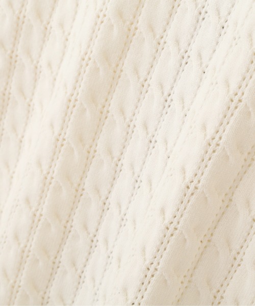 PROPORTION BODY DRESSING（プロポーションボディドレッシング）の「バイカラーカーデ / 1211274906（カーディガン/ボレロ・レディース・オフホワイト/グレー/ダークパープル・FREE）」の10枚目の写真