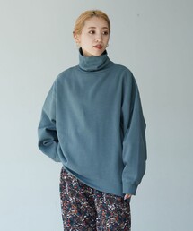 FREAK'S STORE | ▽【WEB限定】ヘビーウェイト裏起毛スウェットタートルネックプルオーバー(ビッグシルエット・トレーナー)(スウェット)