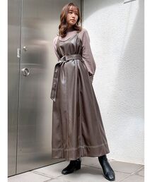 dazzlin | ステッチ2WAYシルエットワンピース(ワンピース)