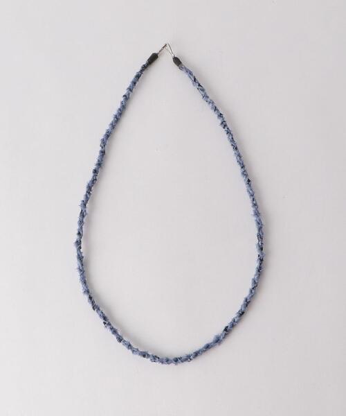 wiffle(ウィッフル)の「<wiffle(ウィッフル)> BNDN NECKLACE/ネックレス(ネックレス・メンズ・ホワイト/ライトブルー/レッド・FREE)」の3枚目の写真