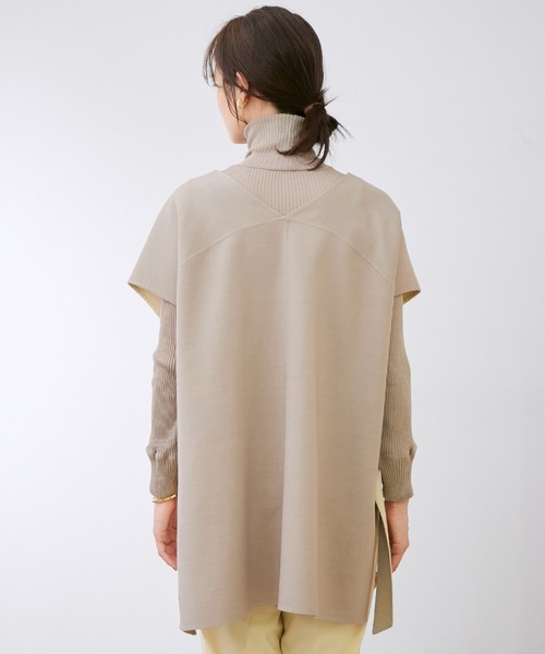 ROPE'（ロペ）の「【シリーズ】ウーステットライクリバーベスト（ベスト・レディース・ライトグレー/ベージュ・38）」の15枚目の写真