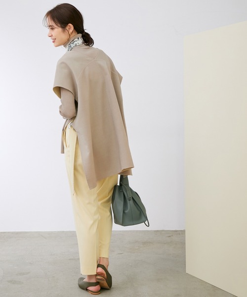 ROPE'（ロペ）の「【シリーズ】ウーステットライクリバーベスト（ベスト・レディース・ライトグレー/ベージュ・38）」の17枚目の写真