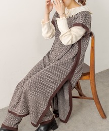 PUAL CE CIN | ジャガードワンピース(ワンピース)