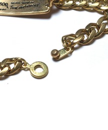 THE SUPERIOR LABOR（シュペリオールレイバー）の「Brass ID Chain