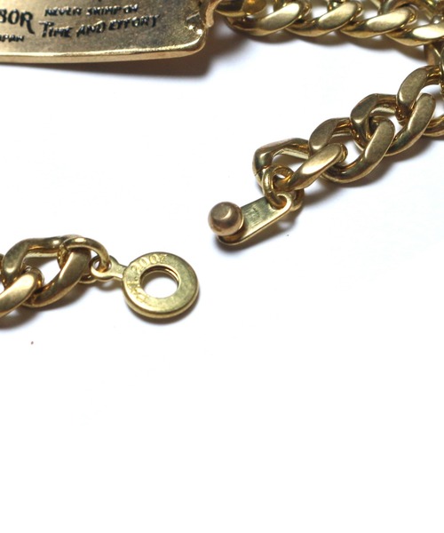 THE SUPERIOR LABOR（シュペリオールレイバー）の「Brass ID Chain