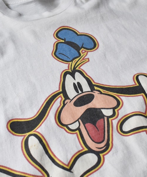 VINTAGE(ヴィンテージ)の「【ヴィンテージ古着】90's Disney/ディズニー "GOOFY" プリント Tシャツ(Tシャツ/カットソー・メンズ・ホワイト・X-LARGE)」の6枚目の写真