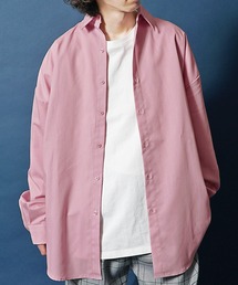 JOKER（ジョーカー）の「オーバーサイズ長袖シャツ メンズ ストライプルーズシルエットシャツ ビッグシルエットシャツ 春服（シャツ/ブラウス）」