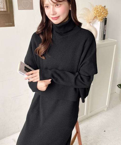 セール】【累計販売枚数2万枚突破！】〈セットアップ〉タートルネック
