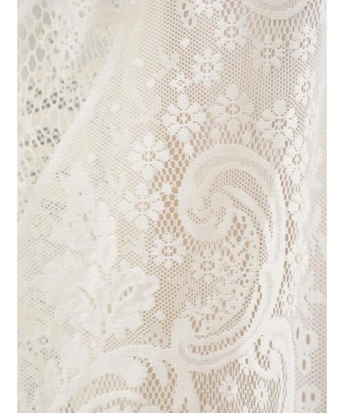 earth music&ecology（アースミュージックアンドエコロジー）の「サーキュラーレーススカート ＊（スカート・レディース・ブラック/アイボリー/ミント・FREE）」の8枚目の写真