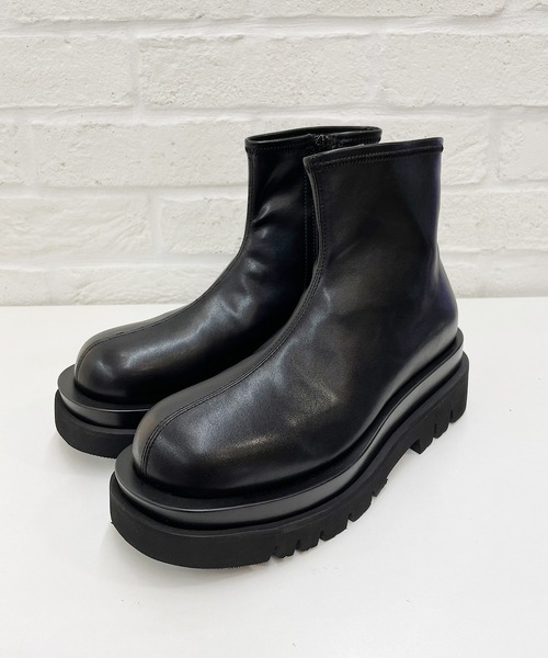 Jeffrey Campbell（ジェフリーキャンベル）の「厚底ショートブーツ（ブーツ・レディース・ブラック・38/36/37/39）」の5枚目の写真