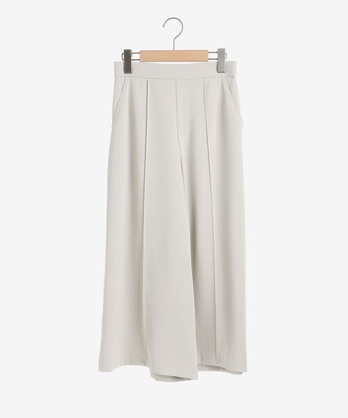 le.coeur blanc（ルクールブラン）の「ピンタックワイドクロップドパンツ（その他パンツ・レディース・ブラック/ブラウン/アイボリー・38/36）」の12枚目の写真