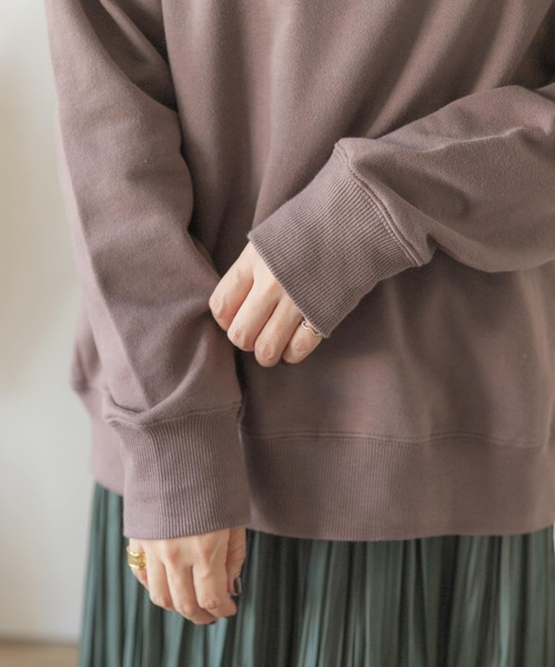 ITEMS URBANRESEARCH（アイテムズ アーバンリサーチ）の「『UR TECH』フーディー（Tシャツ/カットソー・レディース・ベージュ/ピンク/モカ・FREE）」の19枚目の写真