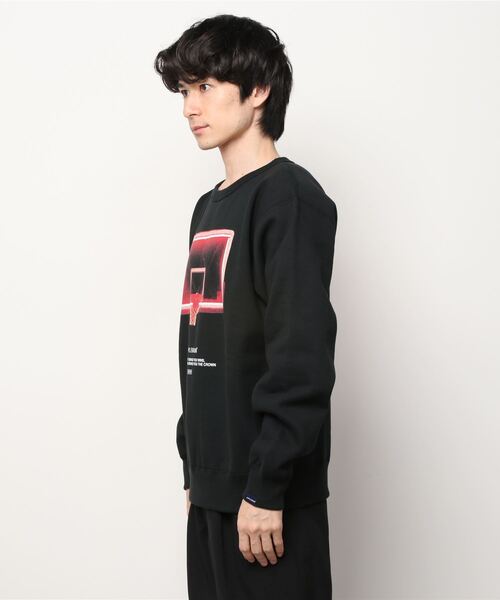 APPLEBUM（アップルバム）の「"Buzzer Beater" Crew Sweat（スウェット・メンズ・ブラック・LARGE/MEDIUM/X-LARGE/XX-LARGE）」の5枚目の写真