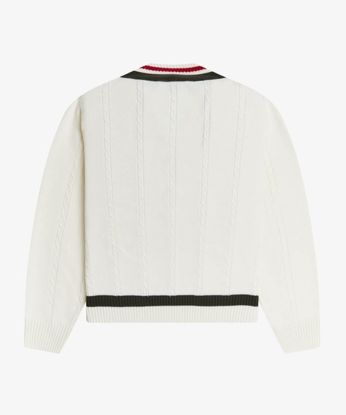 FRED PERRY（フレッドペリー）の「Bold Tipped Cable Knit Jumper